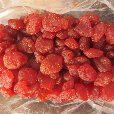 China factory wholesale health snack food preserved fruit Bulk Dried Strawberries