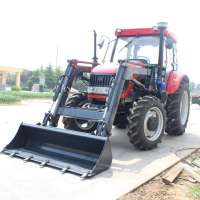 Hot sale factory direct price 100hp tractor With front loader